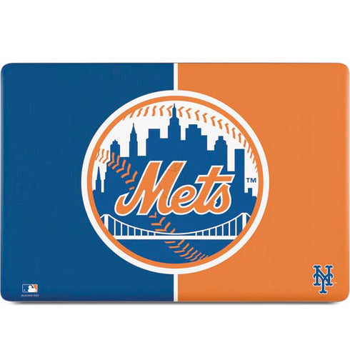 MLB New York Mets Split MacBook Skins